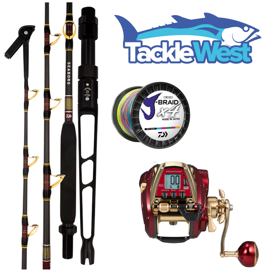 daiwa 800 electric reel Daiwa 24 Seaborg 800 Combo – TackleWest
