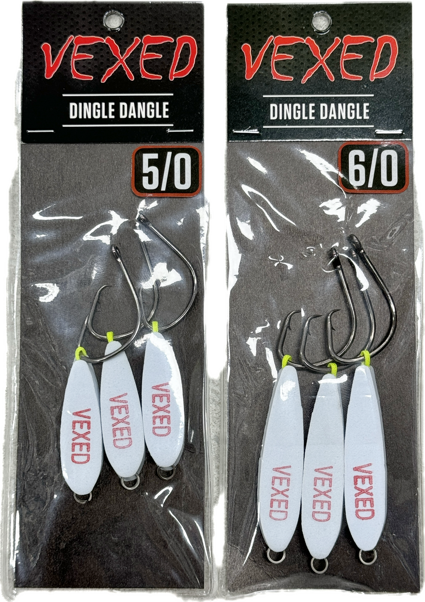 dangling fish hooks Vexed Dingle Dangle Rigged 3pk – TackleWest