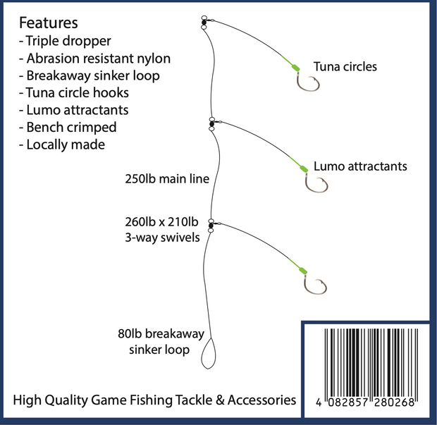 Angler Deep Drop Rig - TackleWest 