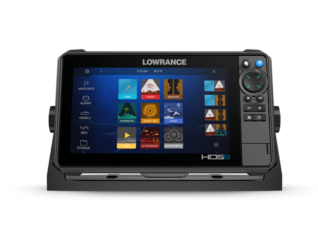 Lowrance HDS Pro 9 with 3 in 1 HD Transducer and CMap AUS