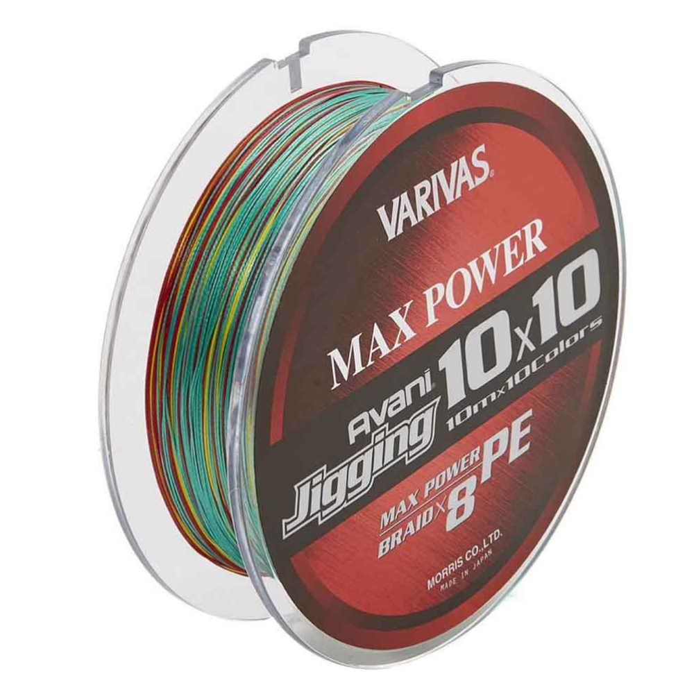Varivas Avani Jigging 10x10 Max Power PE x8 600M #2 33lb PE Braid Line