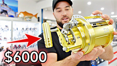 $6000 Fishing Reel!?! + All NEW lures
