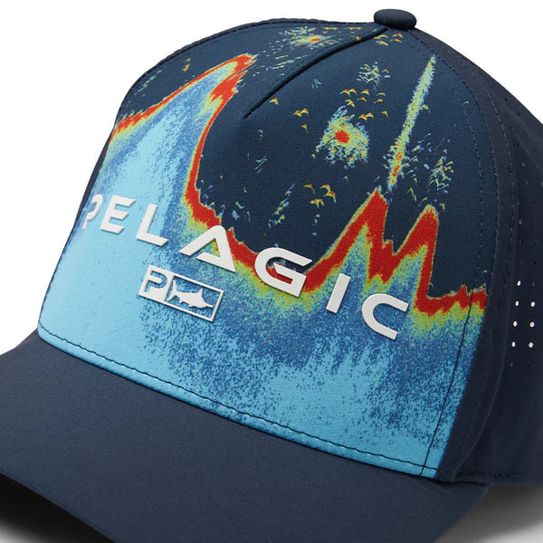 Pelagic Terminal Sonar Cap Navy