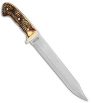 Uncle Henry Bowie Knife Full Tang Fixed Blade