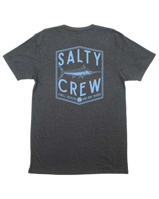 Salty Crew Fishery Standard S/S Tee Charcoal Heather