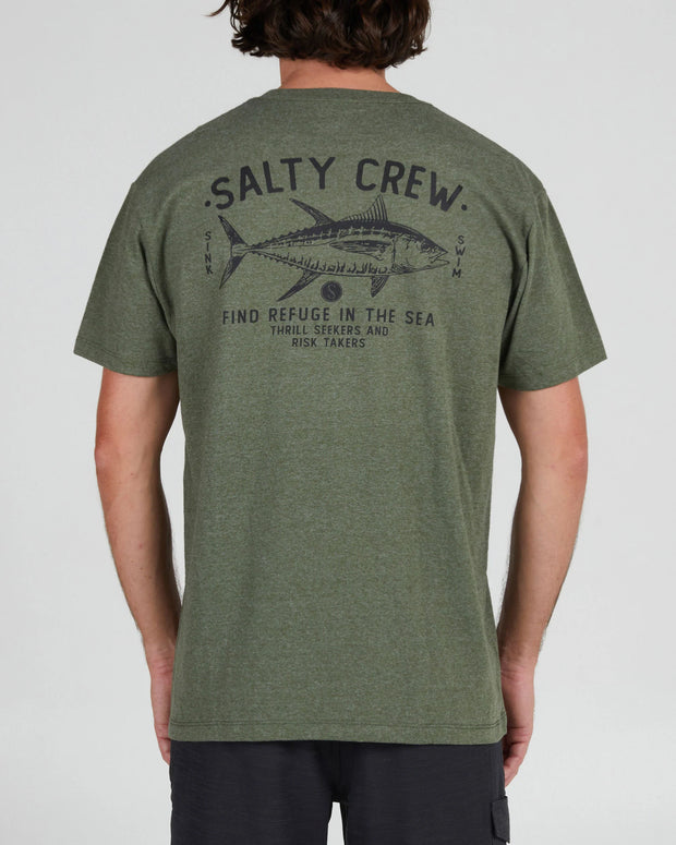 Salty Crew Market SS Tee Forest Heather