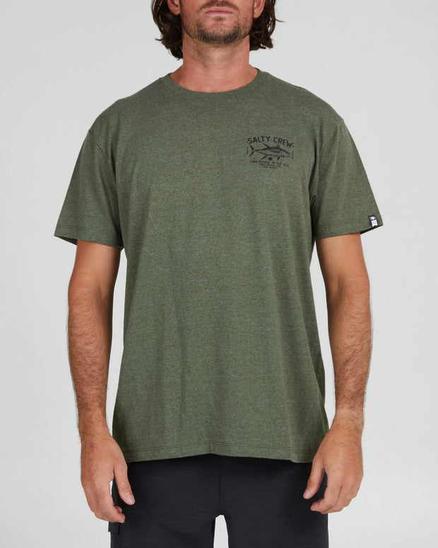 Salty Crew Market SS Tee Forest Heather
