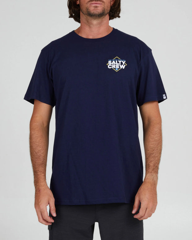 Salty Crew No Slack SS Tee Navy