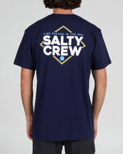 Salty Crew No Slack SS Tee Navy