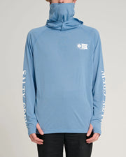 Salty Crew Alpha Flag Pinnacle Mask Marine Blue