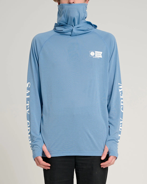 Salty Crew Alpha Flag Pinnacle Mask Marine Blue