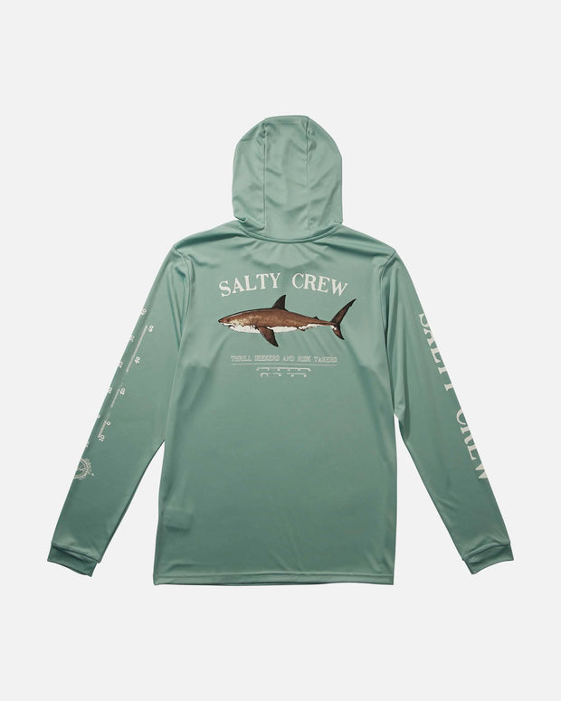 Salty Crew Bruce Hood Sunshirt Mackerel
