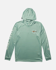 Salty Crew Bruce Hood Sunshirt Mackerel