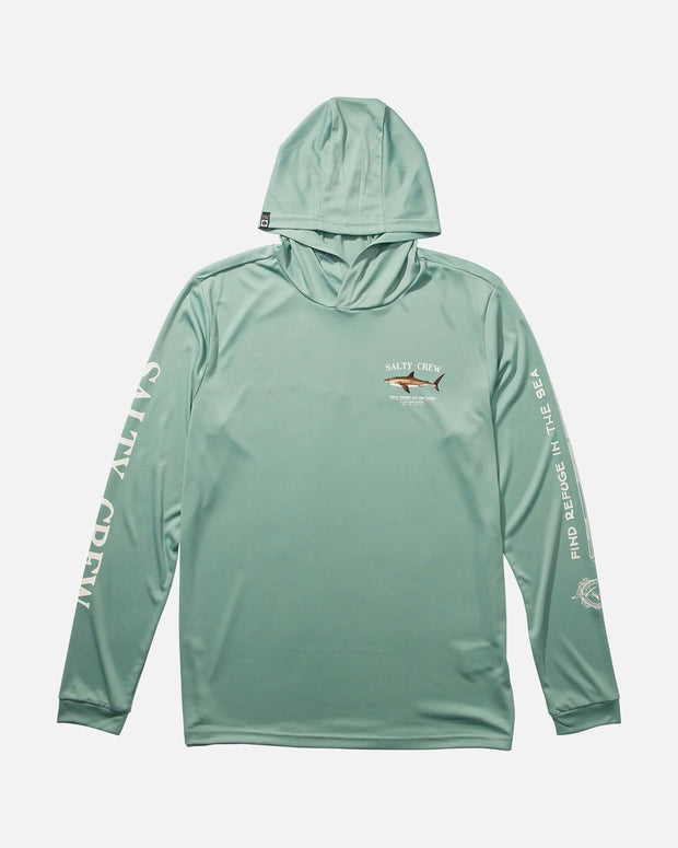 Salty Crew Bruce Hood Sunshirt Mackerel