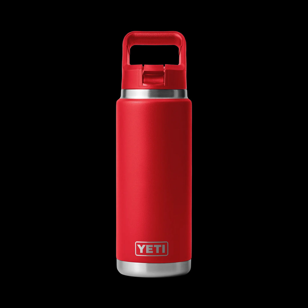 YETI Rambler Bottle 26 oz レッド YETI Rambler 26 Oz. Bottle w/Chug Cap Harvest Red-Limited
