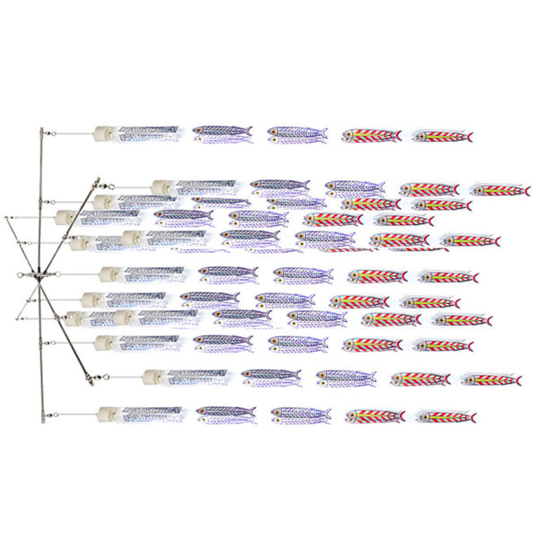 Pakula Dredge Bar 24inch Triple Strips Silver