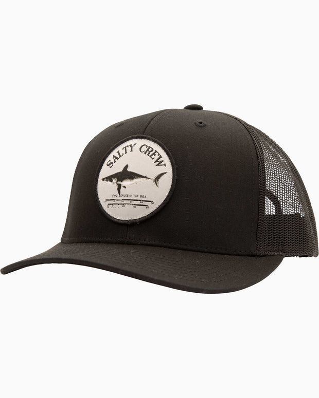 Salty Crew Bruce Retro Trucker Hat Black