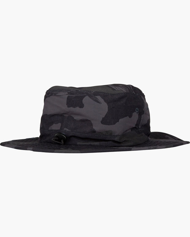 Salty Crew Alpha Tech Boonie Hat Black Camo