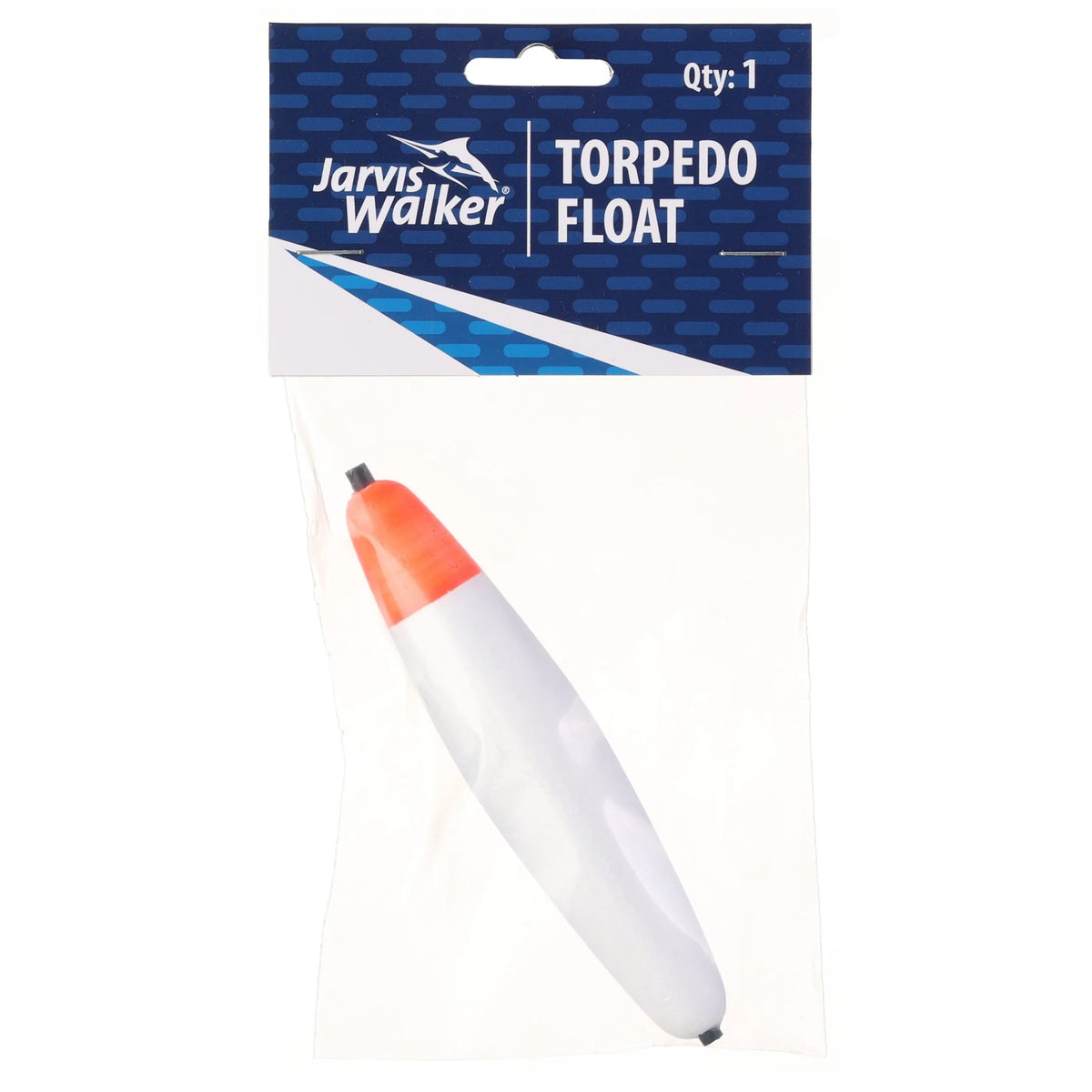 Double X Tackle Torpedo Floats - 3 Pack Clear 1/8oz Fishing Bobbers
