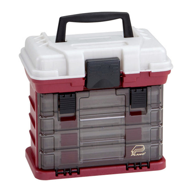 Plano 4BY 135402 Rack System Tackle Box 3500 Red/Silver