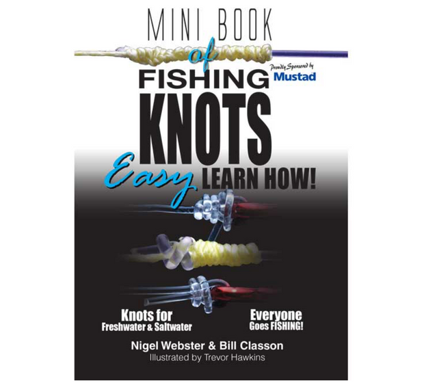 AFN Mini Book of Fishing Knots Waterproof Spiral Bound