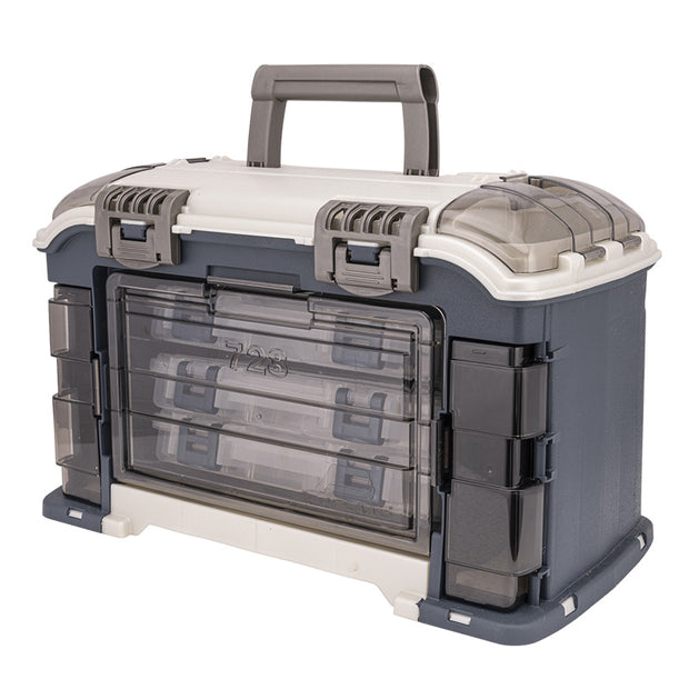 Plano 728001 Angled System Tackle Box 3600 Blue/Silver