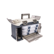 Plano 728001 Angled System Tackle Box 3600 Blue/Silver