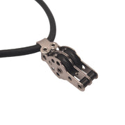 Angler Outrigger Snubber Double Roller