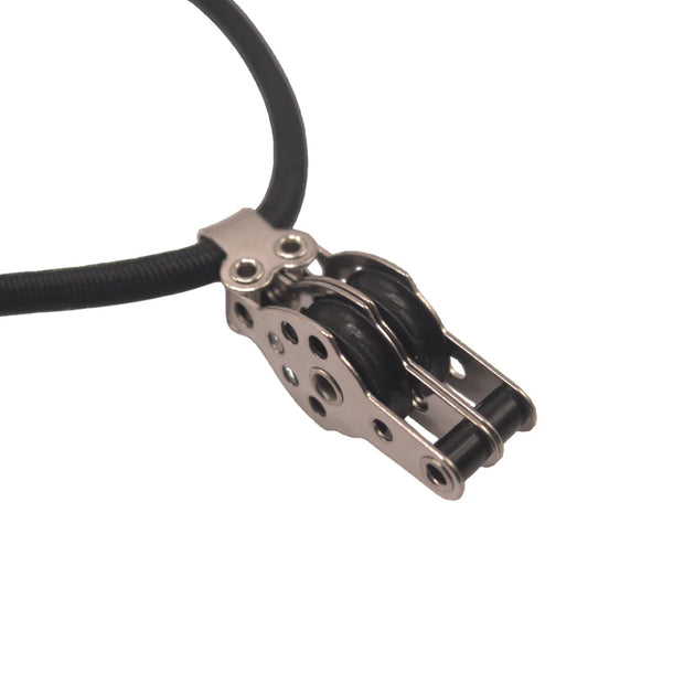 Angler Outrigger Snubber Double Roller
