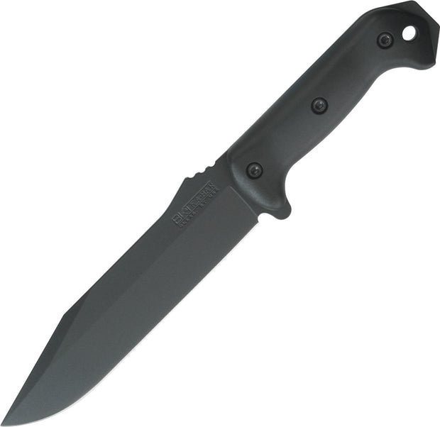 Ka-Bar KBBK7 Becker Combat Utility Knife with Black Sheath Straight Edge
