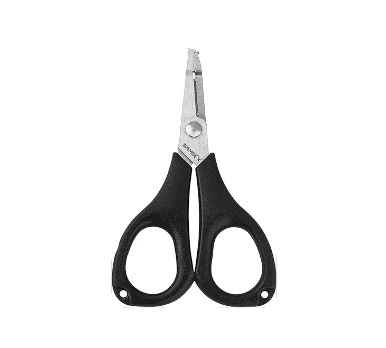 Braid Scissors with Split Ring Opener Black – TackleWest