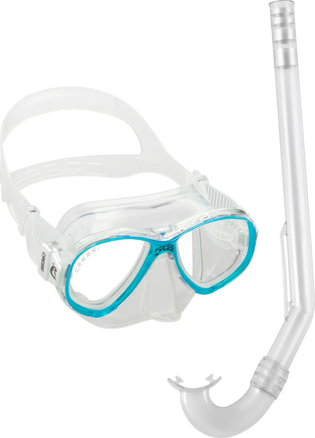 Cressi Perla Junior and Minigringo Mask/Snorkel Set