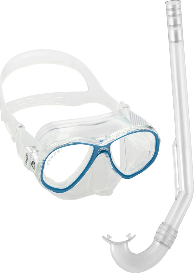 Cressi Perla Junior and Minigringo Mask/Snorkel Set