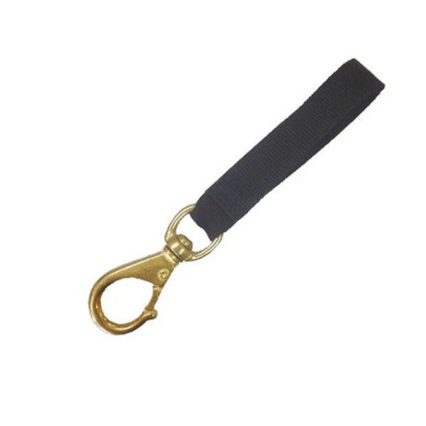 Cressi Brass Snap Hook with Webbing