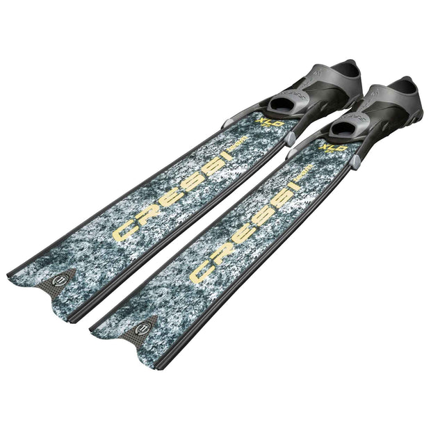 Cressi Gara Modular Turbo Team Carbon Fins 44/45 MD - Green Camo