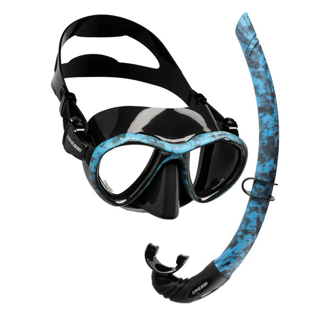 Cressi Metis Mask Camo Blue