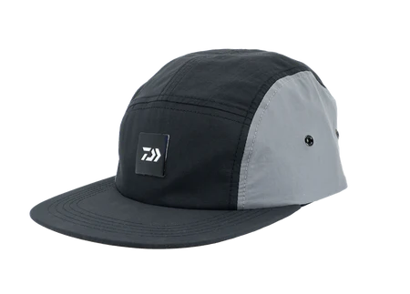 Daiwa 5 Panel Hat CA-70023 Black/Grey
