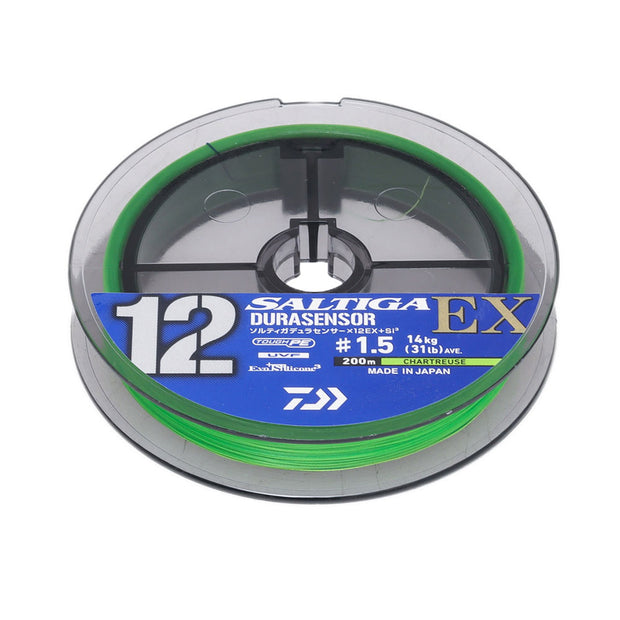 Daiwa Saltiga 12 EX Si3plus 200m Chartreuse