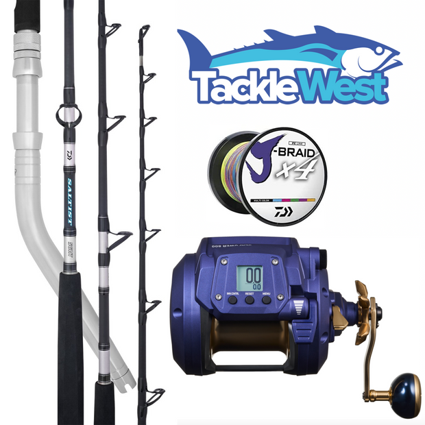 Daiwa Seapower 800 Salist Combo