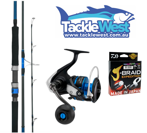 Daiwa Spartan Saltist Bottom Fishing Combo