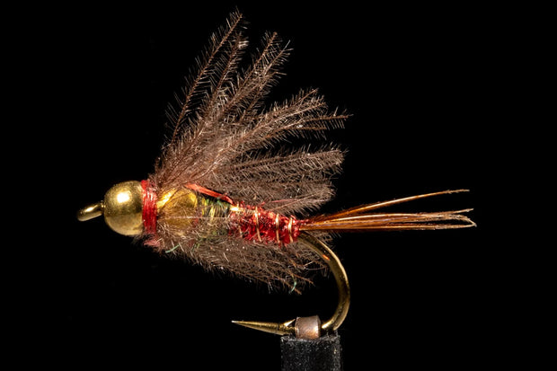 Manic CDC Double Trouble Nymph 12 Fire Red Flash