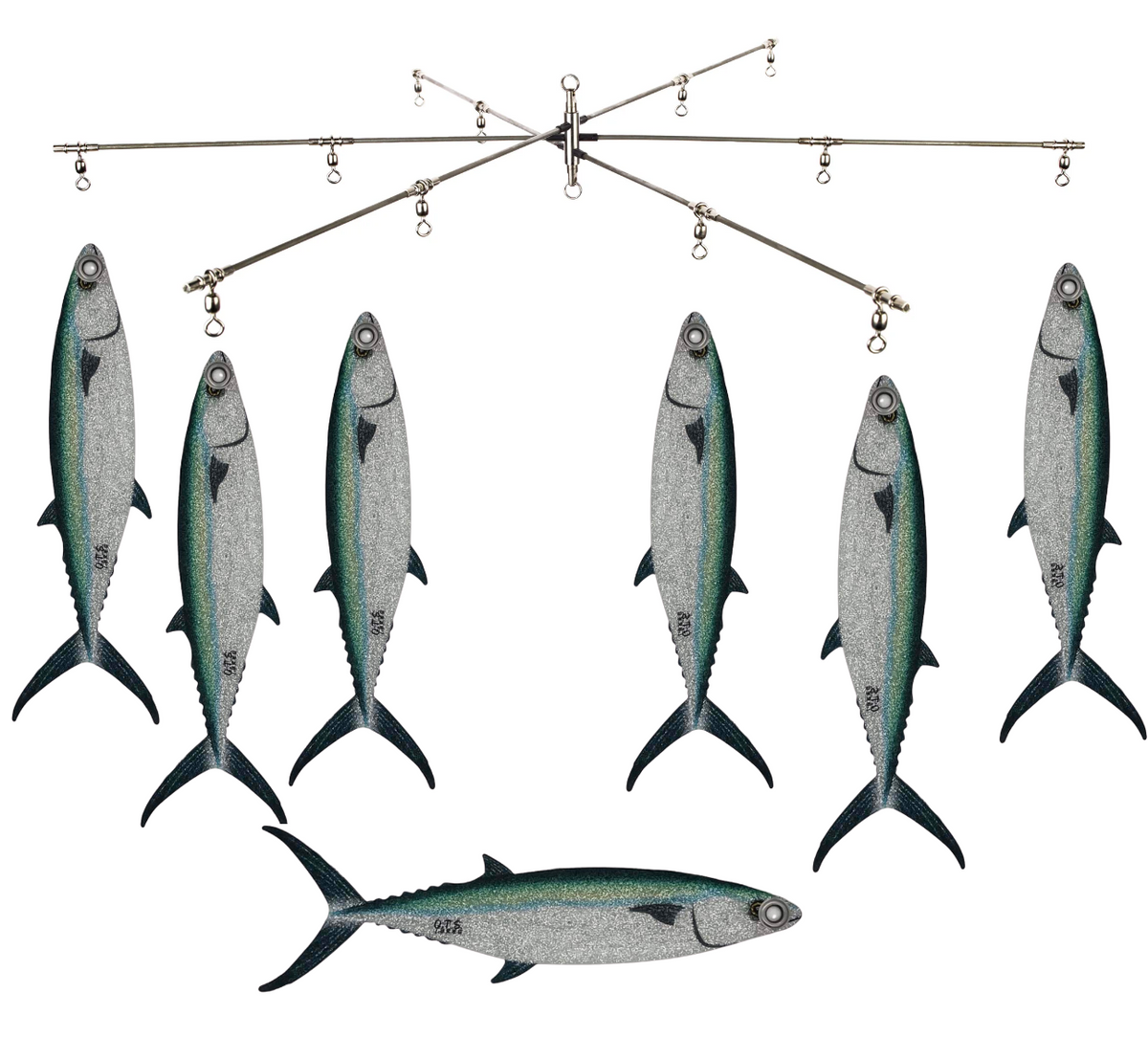 OTS 28in Fish Razr Dredge Bar Scad Flaps – TackleWest