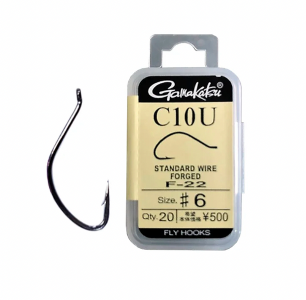 Gamakatsu C10U Caddis-Wet Fly Hooks 20-pack