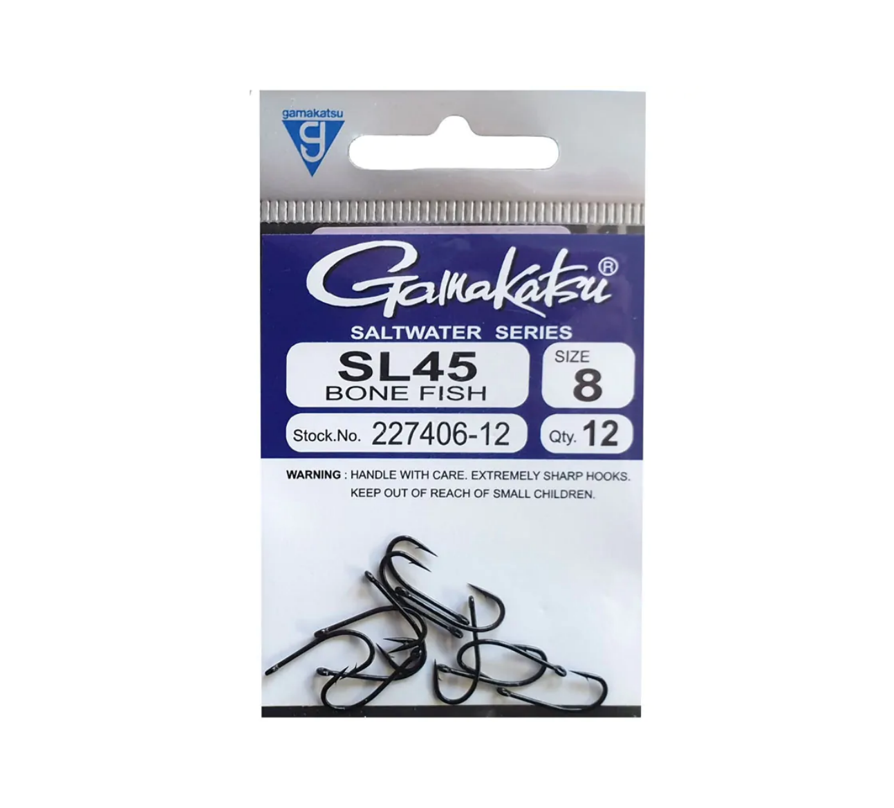 Gamakatsu SL45 Bonefish Hook 12-pack – TackleWest