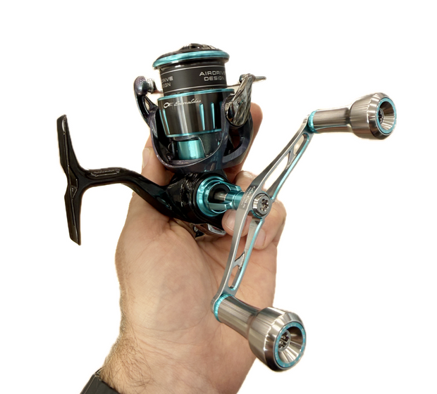 Gomexus Aluminium Spinning Handle 98mm Suit Emeraldas – TackleWest