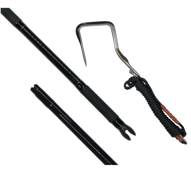 Hookem Cast Diamond Series Flying Gaff with Fibreglass Handle