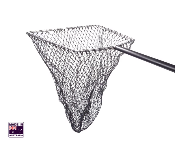 Hookem Large Net with Heavy Duty Knotted Mesh 80cm Deep