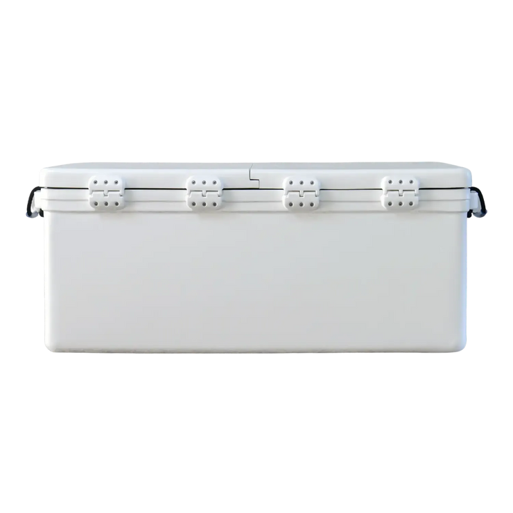 Icey Tek Split Lid Cooler 160 litre White