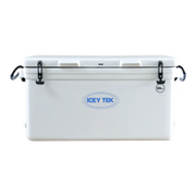Icey Tek Split Lid Cooler 90 litre White