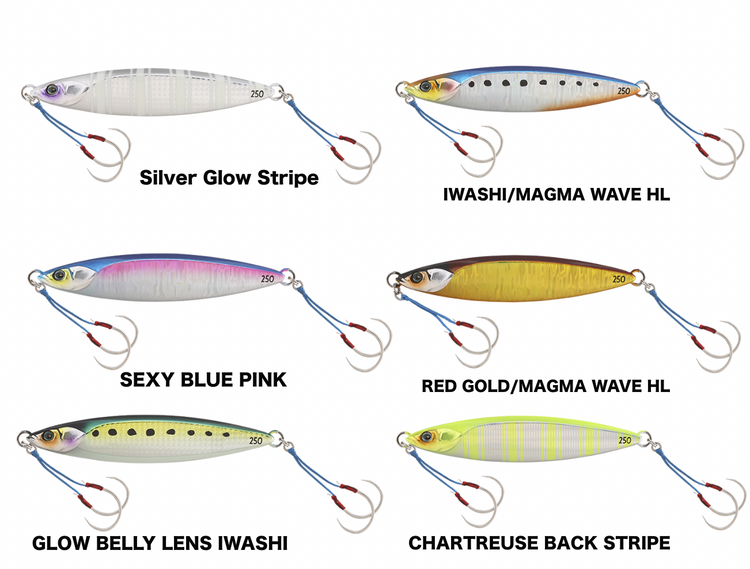 Jig Métal Jackall Bambluz SLJ TG Tungstène - 60g - Pour Pêche En Mer (bar)